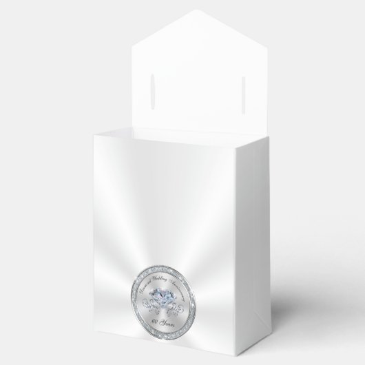 Personalisierte Gastgeschenke zum 60. Jubiläum Geschenkschachtel (Geöffnet)