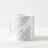 Personalisierte Gasttassen Kaffeetasse (Vorderseite Links)