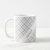 Personalisierte Gasttassen Kaffeetasse (Links)