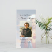 Personalisierte Gebetskarte / Gebetskarte (Stehend Vorderseite)