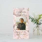 Personalisierte Gebetskarte / Gebetskarte (Stehend Vorderseite)