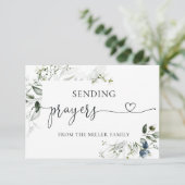 Personalisierte Gebetskarten mit Umschlägen (Stehend Vorderseite)