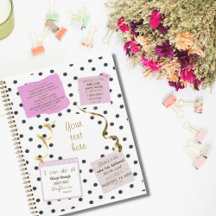 Personalisierte Gebetszeitschrift | Polka dot