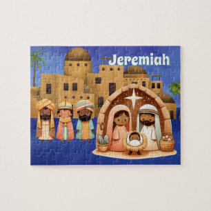 Personalisierte Geburt Christi Puzzle