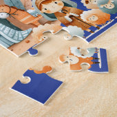 Personalisierte Geburt Christi  Puzzle (Seite)