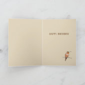 Personalisierte Geburtskarte von Rufschäumen Karte (Innenseite)