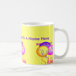 Personalisierte Geburtstags-Tassen Kaffeetasse