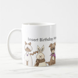 Personalisierte Geburtstags-Tassen Kaffeetasse