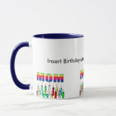 Personalisierte Geburtstags-Tassen Tasse (Links)