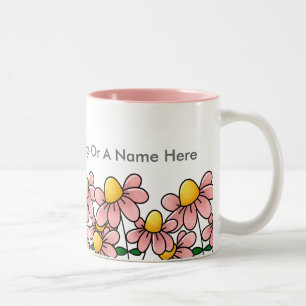 Personalisierte Geburtstags-Tassen Zweifarbige Tasse