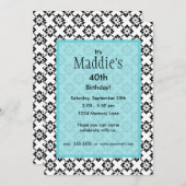 Personalisierte Geburtstagseinladung Einladung (Vorne/Hinten)