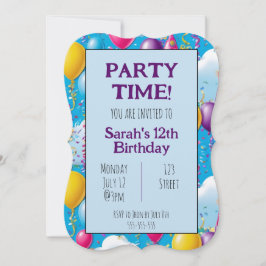 Personalisierte Geburtstagseinladung Einladung