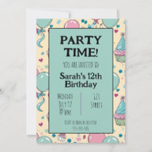 Personalisierte Geburtstagseinladung