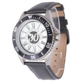 Personalisierte Geburtstagsfeier Armbanduhr (Schrägansicht)