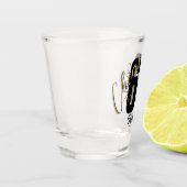 Personalisierte Geburtstagsfeier Schnapsglas (Links)