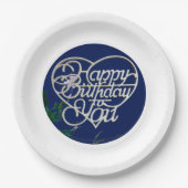 Personalisierte Geburtstagsgeschenke Pappteller (Vorderseite)