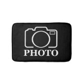 Personalisierte Geburtstagsgeschenkidee Hochladen Badematte (Vorderseite)