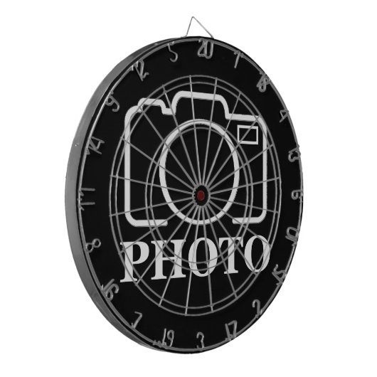 Personalisierte Geburtstagsgeschenkidee Hochladen Dartscheibe (Vorderseite Links)