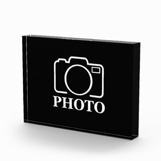 Personalisierte Geburtstagsgeschenkidee Hochladen Fotoblock (Rechts)