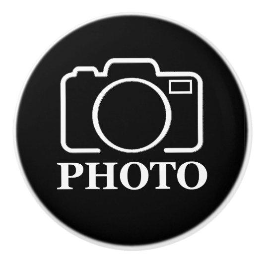 Personalisierte Geburtstagsgeschenkidee Hochladen Keramikknauf (Vorderseite)