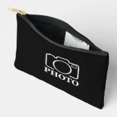 Personalisierte Geburtstagsgeschenkidee Hochladen  Zubehörtasche (Offen)