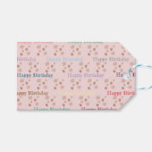 Personalisierte GeburtstagsgeschenkTags - Benutzer Geschenkanhänger (Vorderseite (Horizontal))