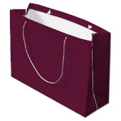 Personalisierte Geburtstagsgeschenktasche 105. Große Geschenktüte (Rückseite Schrägansicht)