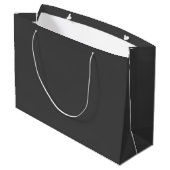 Personalisierte Geburtstagsgeschenktasche 18. Große Geschenktüte (Rückseite Schrägansicht)