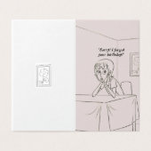 Personalisierte Geburtstagskarte (Außenseite Aufgefaltet)