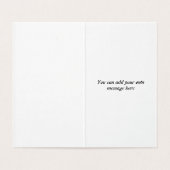 Personalisierte Geburtstagskarte (Innenseite Aufgefaltet)