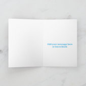 Personalisierte Geburtstagskarte für Mädchen Karte (Innenseite)