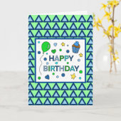 Personalisierte Geburtstagskarte für Onkel Karte (Gelbe Blume)