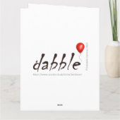 Personalisierte Geburtstagskarte - Happy Guinea Karte (Rückseite)