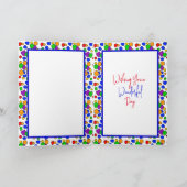 Personalisierte Geburtstagskarte Karte (Innenseite)