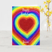 Personalisierte Geburtstagskarte Karte (Gelbe Blume)