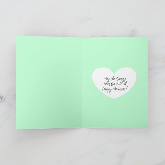 Personalisierte Geburtstagskarte Karte (Innenseite)