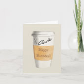 Personalisierte Geburtstagskarte Karte (Vorderseite)