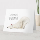 Personalisierte Geburtstagskarte - Schlaflosigkeit Karte (Vorderseite)