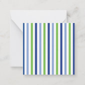 Personalisierte Geburtstagskarten Mitteilungskarte (Rückseite)