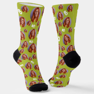 Personalisierte Geburtstagskleidung Socken Funny F