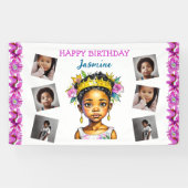 Personalisierte Geburtstagskurse Banner (Horizontal)