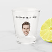 Personalisierte Geburtstagspartei bevorzugt benutz Schnapsglas (Vorderseite)