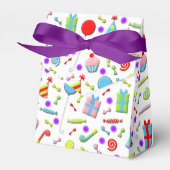 Personalisierte Geburtstagspartei Geschenkschachtel (Vorderseite)