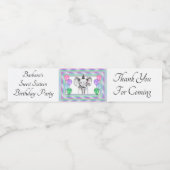 Personalisierte Geburtstagspartei Wasserflaschenetikett (Einzelnes Label)