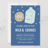 Personalisierte Geburtstagsparty Einladung (Rückseite)