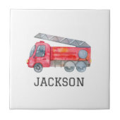 Personalisierte Geburtstagsparty Fliese (Vorderseite)