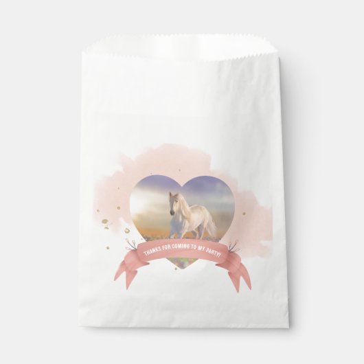 Personalisierte Geburtstagsparty Geschenktütchen (Vorderseite)