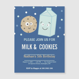 Personalisierte Geburtstagsparty Magneteinladung