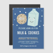 Personalisierte Geburtstagsparty Magneteinladung (Vorne/Hinten)