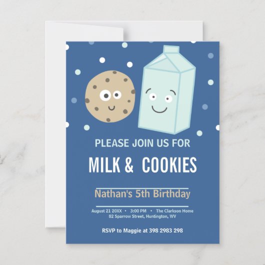 Personalisierte Geburtstagsparty Magneteinladung (Vorderseite)